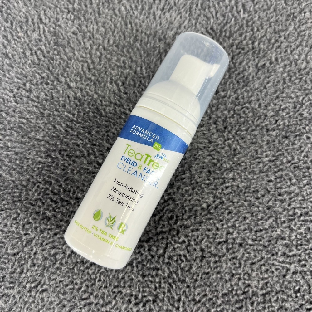 Advanced Tea Tree Eyelid and Facial Cleanser - 50mL - Non-Irritating Eyelash ... - Picture 6 of 6